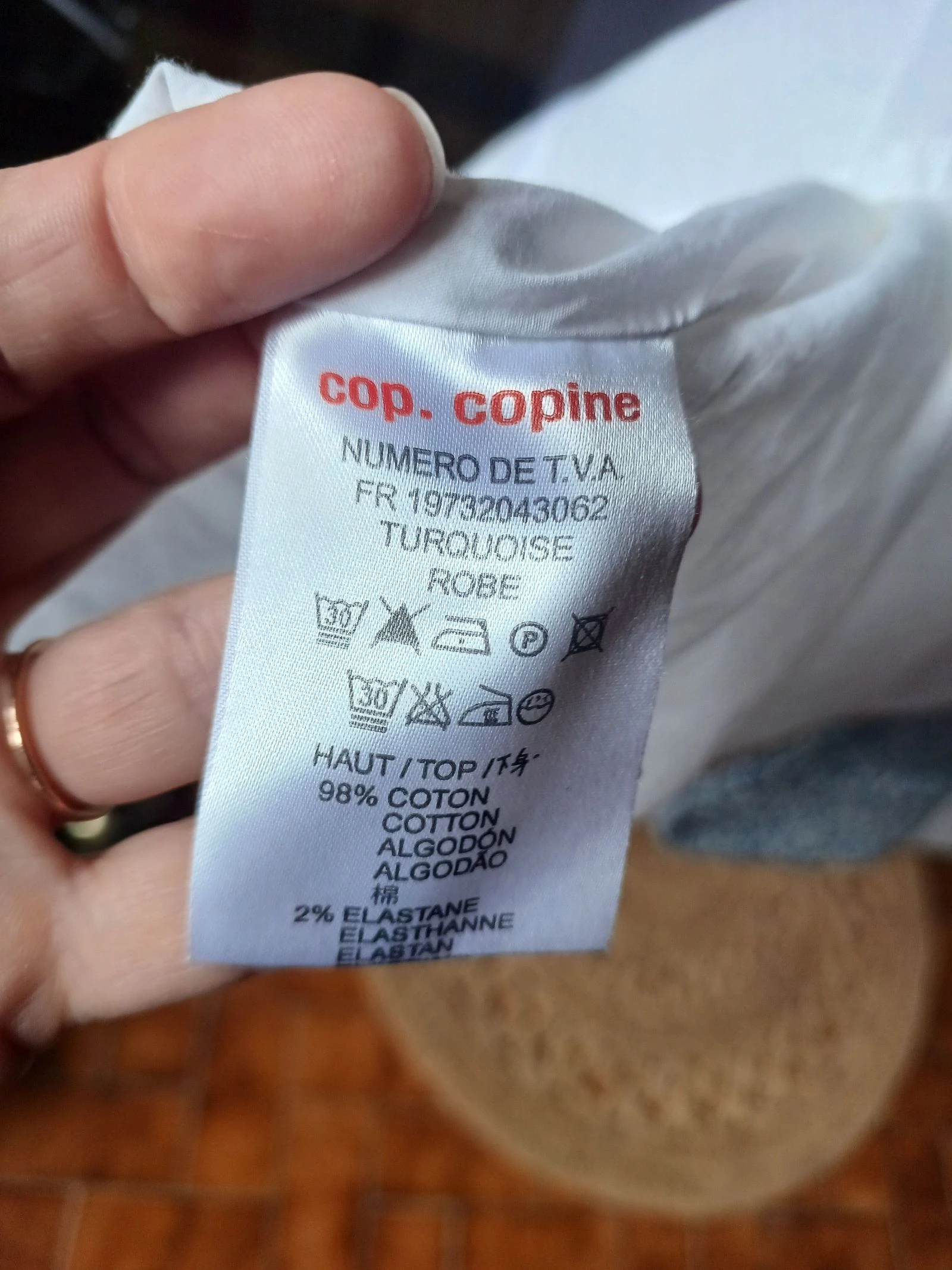Cop copine strapless lange jurk maat 40 – photo 6